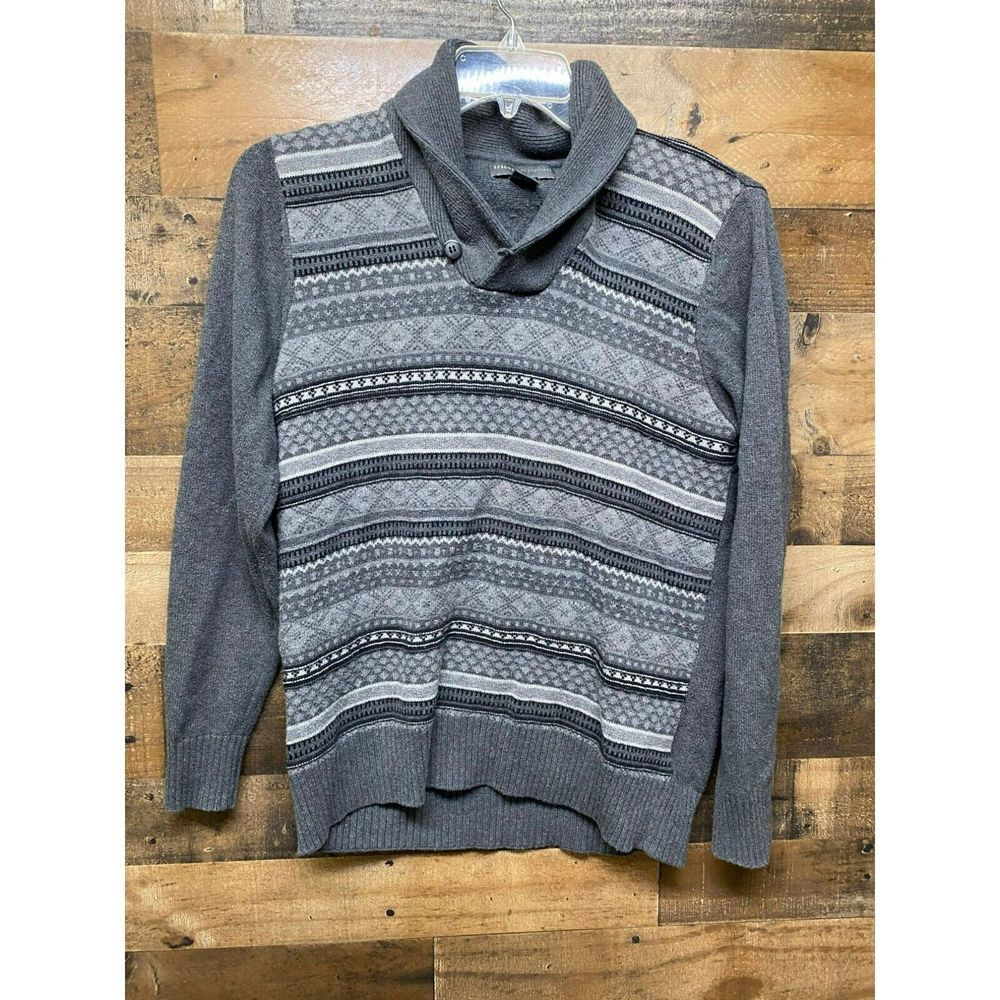 Tricots St.‎ Raphael Men's 1/4 Button Sweater Size Small